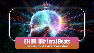 Intense EMDR Bilateral Beats Sound Therapy for Emotional Release amp Insomnia Relief [upl. by Samp]