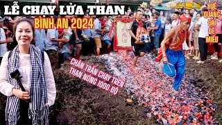 Thử Thách Chân trần chạy trên lửa nóng tại LỄ CHẠY LỬA THAN 2024 và bữa tiệc ăn mừng  SHVLOG 737 [upl. by Palgrave428]