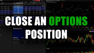 Close an Options Position in Interactive Brokers Trader Workstation [upl. by Greggs]