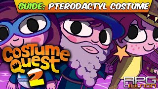 Costume Quest 2  Pterodactyl Costume Pieces Location [upl. by Alyakcim]