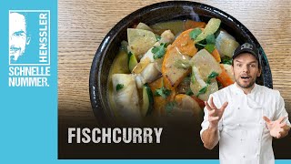 Schnelles Fischcurry Rezept von Steffen Henssler [upl. by Arvin555]