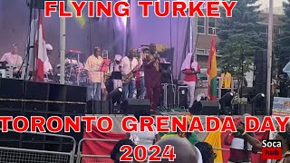 Calypso Legend Flying Turkey Brings his Calypso Hits To Grenada Day Celebration Letting go [upl. by Erasaec]