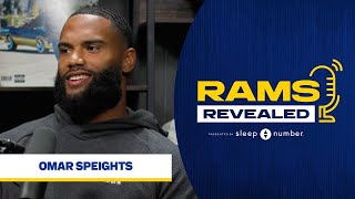 Omar Speights On Philly Roots College Career amp Journey Being Undrafted  Rams Revealed [upl. by Notlem]