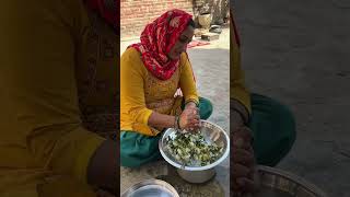 Winter Special Breakfast moolikibhurji villagefood villagekitchen sunilpalvlogs [upl. by Ellon]