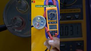 AC के इस Capacitor को कैसे चेक करते हैं capacitor testing repairing trandingshorts virolshort [upl. by Cosimo]