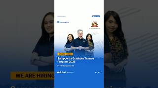 Sampoerna Graduate Trainee Program 2025 disnakerja lowongankerja loker trainee shorts [upl. by Lynnell]