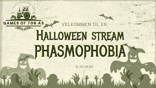 Phasmophobia stream med Tor Rune amp Petter  Petter kommer litt seinere kanskje [upl. by Atiuqad]