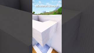 Minecraft Better Working Shower shorts [upl. by Grube206]