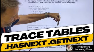 Trace Tables with HasNextGetNext Pseudocode Algorithms  StepbyStep Lesson from the Classroom [upl. by Luci]