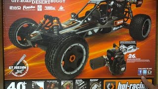 Running the 15th Scale Supercharger on the HPI Baja 5B [upl. by Gwenni]