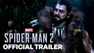 Marvels SpiderMan 2 Kraven the Hunter Official Trailer  PlayStation Showcase 2023 [upl. by Ecirad665]