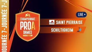 PRO A DAMES  J7  ENT SAINT PIERRAISE  SCHILTIGHEIM SU [upl. by Meri]