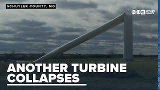 Another turbine collapses in Schuyler County Ameren to investigate [upl. by Severn70]