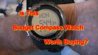 SKMEI Digital Compass Watch Unboxed and Using [upl. by Brooking231]