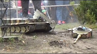 Stahl auf der Heide 2014 ♦ Modellbau Vorführung Teil 12 Panzer RC Tanks [upl. by Jamison]