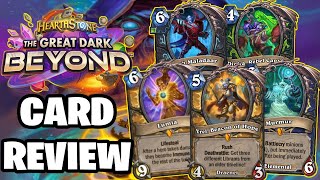 Return of Classic Decks amp other INSANE Cards The Great Dark Beyond Card Review Hearthstone [upl. by Waldron665]