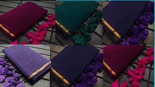 Mul cotton  zari par  Direct from Weaver [upl. by Irami]