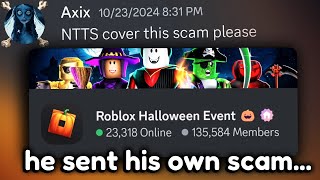 Exposing Roblox’s Most Desperate Scammer… [upl. by Refinnaj]