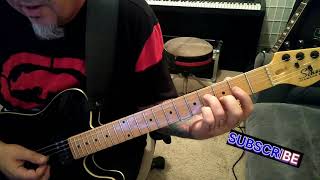 JOE WALSH Meadows Guitar Lesson  How to play [upl. by Aveer]