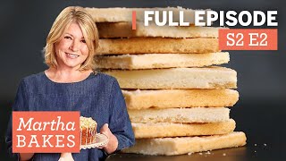 Martha Stewart Makes Shortbread Cookies 3 Ways  Martha Bakes S2E2 quotShortbreadquot [upl. by Ahgem]