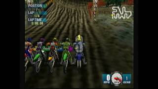 Lets Play Jeremy McGrath Supercross Sega Dreamcast HD [upl. by Eiral]