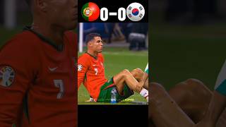 Portugal vs South Korea Penalty Shootout World Cup 2026 Imaginary football shorts ronaldo [upl. by Helbon]