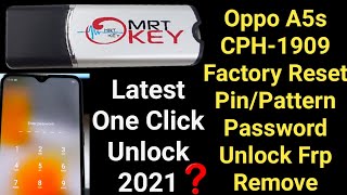 Oppo A5s pin pattern frp unlock by mrt v395 latest 2021  how to unlock oppo a5s one click 💥 [upl. by Seeto922]