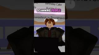 Scammer in the roblox 😳🥰 roblox shorts [upl. by Atinuahs459]