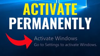 How to Activate Windows 10 Permanently  Full Guide 2024 [upl. by Bidle]