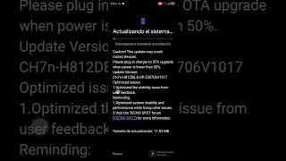 Nueva actualización Tecno Camon 18P optimización y estabilidad y rendimiento del sistema 👍🏻 [upl. by Bria645]