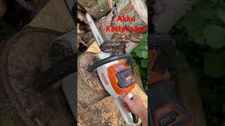 Der ultimative PowerTest Stihl Akkukettensäge mit V8 stihlms180 akku kettensäge stihl028 [upl. by Anyela7]