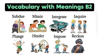 Vocabulary with Meanings amp Examples  vocabulary [upl. by Pangaro718]