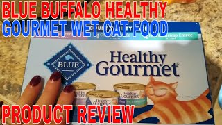 ✅ How To Use Blue Buffalo Healthy Gourmet Wet Cat Food Review [upl. by Lynette7]