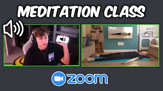 Disturbing Meditation Zoom Class [upl. by Htiffirg]