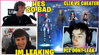 CLIX amp STABLE RONALDO EMBARASSED amp EXPOSED PeterBot NEW DUO In 2v2 ZONE Wars WAGER [upl. by Udenihc69]