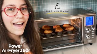 Emeril Power AirFryer 360 Potato Wedges by Kelly  Air Fryer Reviews [upl. by Aracal]