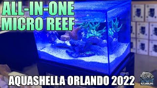 ALLINONE Micro Reef Tanks From PNW Custom  Aquashella Orlando 2022 [upl. by Suoivatnod158]