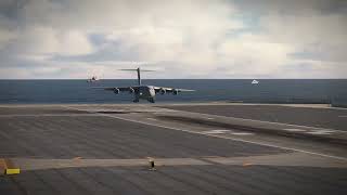 INCREDIBLE C17 GLOBEMASTER LANDING  SIMULATION [upl. by Koppel836]