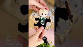 DRACO MALFOY crochet ❤️🥰 smallbizau amigurumi harrypotter [upl. by Leola]