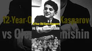 12YearOld Garry Kasparov vs Oleg Romanishin [upl. by Hgielyak]