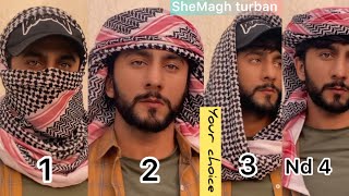 How To wear keffiyeh Safa Bandne ka tarika  6 style  majid shah [upl. by Colp]