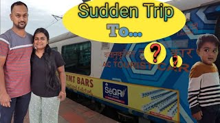 Sudden Trip to 🚂🚄🧳1st experience in Vistadome coachvlog travel vistadome familyvlog [upl. by Winni]