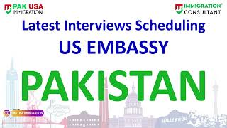 New Interview Letters  US Immigrant Visa Interview by US Embassy  NVC Interview Schedule 2023 [upl. by Kroo]