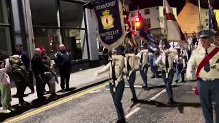 Dunmurry Protestant boys ballymacash parade 2024 [upl. by Aihtekal]