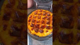 Einfache lowcarb Möhren Waffeln perfekter Brotersatz 😍 trendingshorts rezept keto [upl. by Sirtaeb]