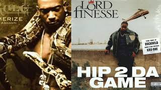 Mesmerize Da Game Lord Finesse X Ja Rule Mashup FtAshanti [upl. by Nohshan540]