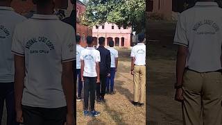 NCC DRILL Practice S S 2 H S JAGDISHPUR BHOJPUR BIHAR 5 BIHAR BN NCC ARA [upl. by Enella]