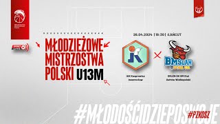 IAK Kasprowicz Inowrocław  ORLEN Akademia Koszykówki BM Stal 14 MMP U13M [upl. by Roee]