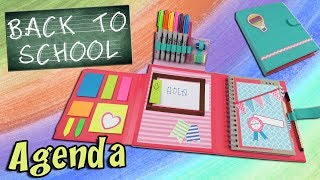 DIY NOTEBOOK ORGANIZER  HOW TO MAKE A ORGANIZER BACK TO SCHOOL  aPasos Crafts DIY [upl. by Anigger]