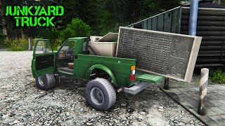 EARNING MONEY FOR BETTER MUD TIRES  Junkyard Truck 7  Radex [upl. by Esinej]